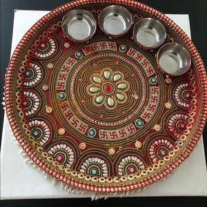 Indian decorative tray
